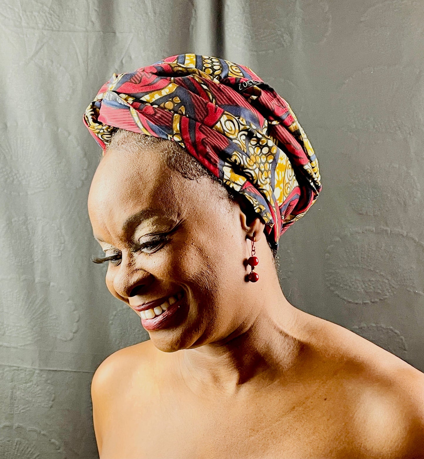 EBERECHI AFRICAN Print Ankara Headwrap