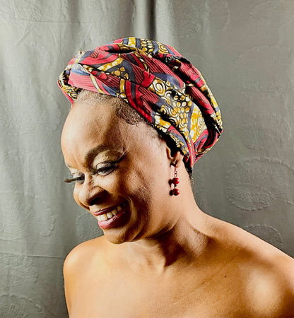 EBERECHI AFRICAN Print Ankara Headwrap